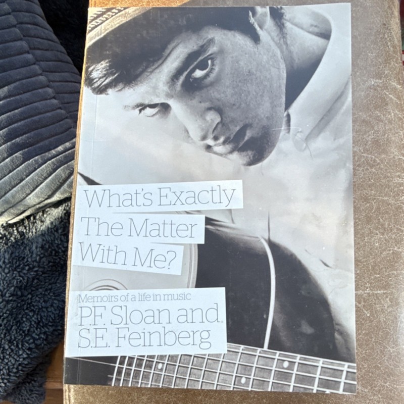 Jawbone Press What’s Exactly The Matter With Me? P.F. Sloan Trade Paperback Mem…