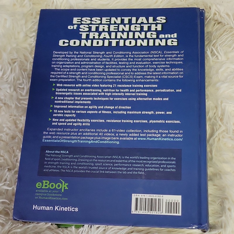 Human Kinetics Essentials of Strength Training & Conditioning 4th HC Haff 2016 gallery