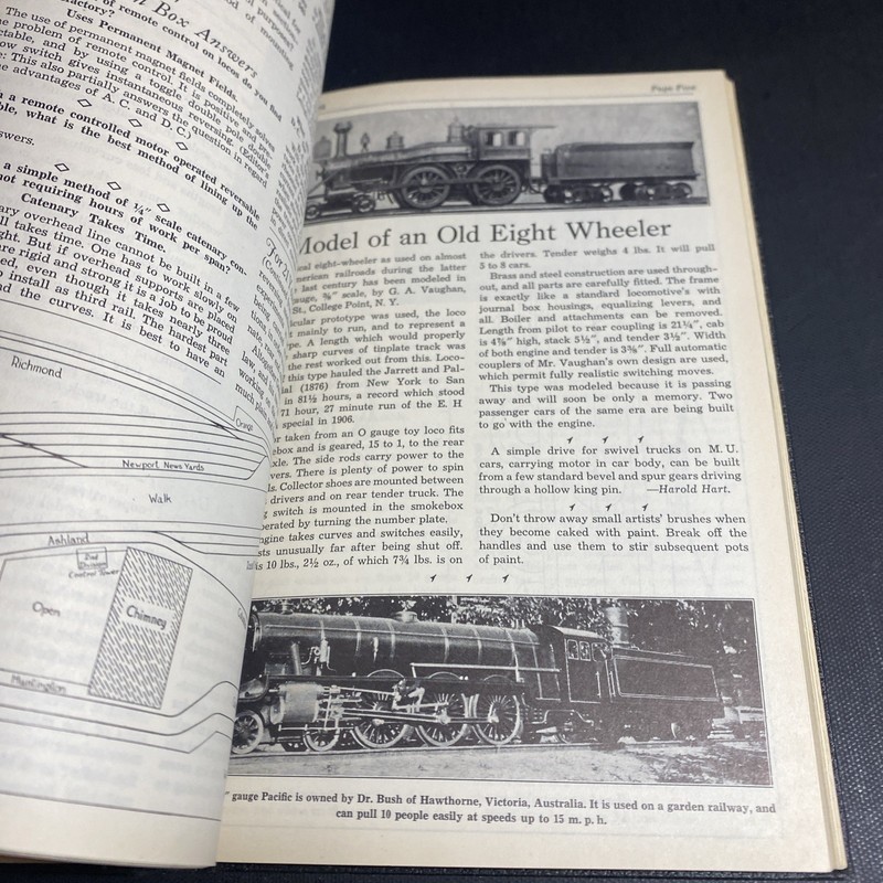The Model Railroader Volume 1 January-December 1934 Hardcover / FHB gallery