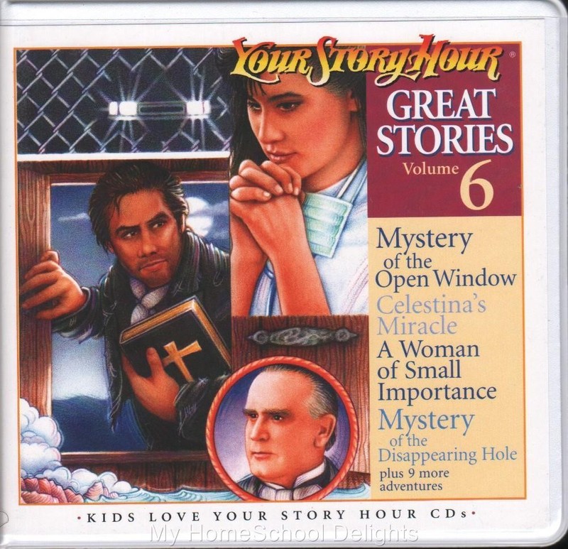 New YOUR STORY HOUR GREAT STORIES Volume 6 6 CDs Audio Set Christian Homeschool