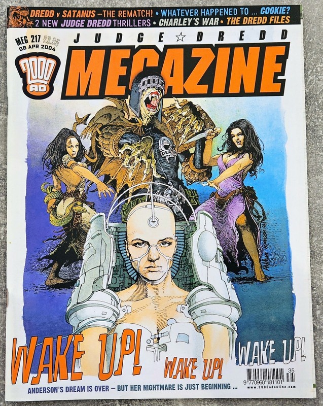 Judge Dredd Megazine – Volume 5 – Issue 217 – Brand New – Unread