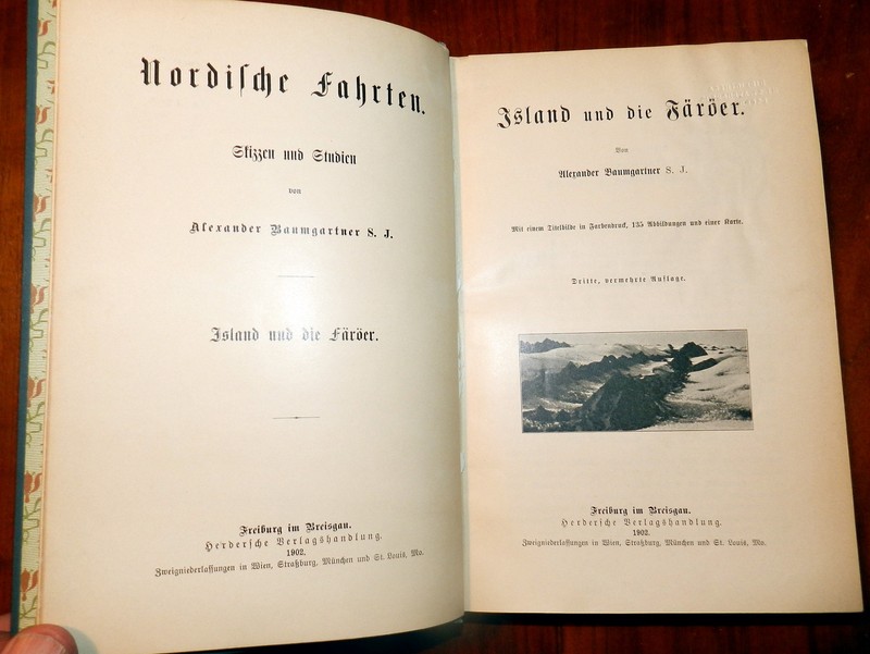 Travels in Scandinavia, Iceland, Faroes, Russia. 2V Baumgartner 1901/2 In German gallery