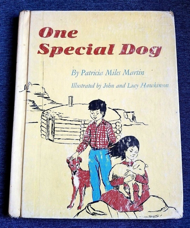 One Special Dog 1968 Patricia Miles Martin Hardcover Rand McNally Vintage Navajo