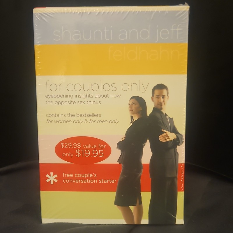 Shaunti & Jeff Feldhahn For Couples Only Hardcover Love Romance Marriage