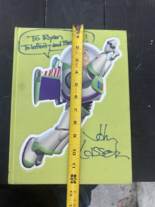 Autographed-To Infinity & Beyond! The Story of Pixar Animation Studios Book READ gallery