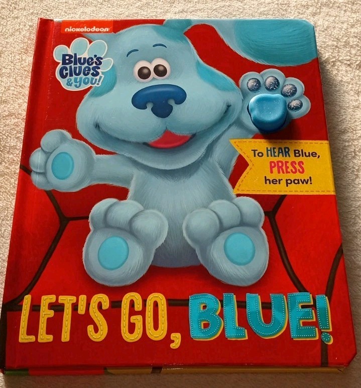 Melissa & Doug Blue’s Clues Interactive Push Push Paw Sound Book (Sound Works)