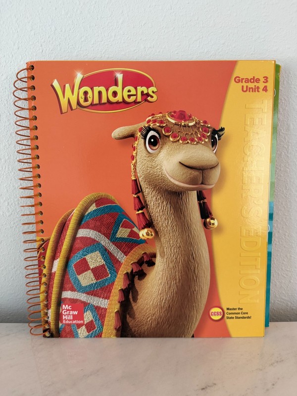 Grade 3 Wonders Teacher Edition Set Units 1-6 NEW 2017 Complete Curriculum gallery