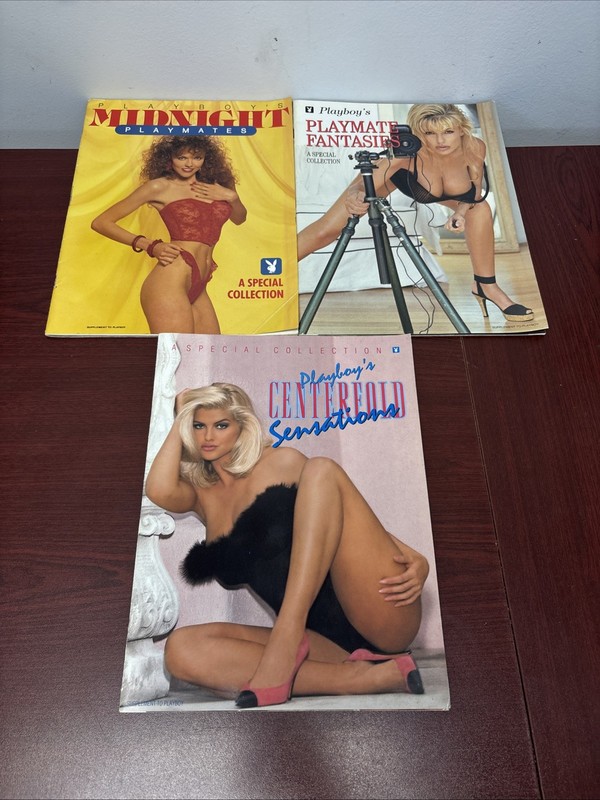 Playboy Special Collection Lot 3- Centerfold Sensations Midnight Fantasies