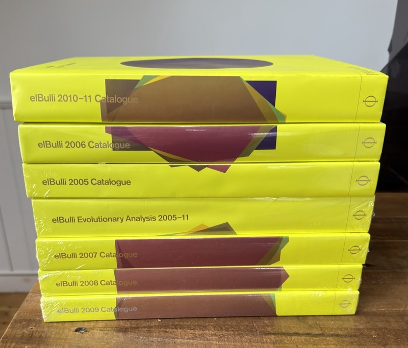 El Bulli 2005–2011 SignedComplete 7-Volume Set Ferran Adrià, 6 Sealed