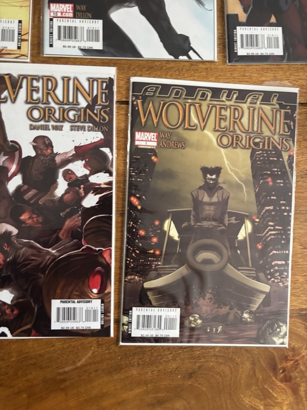 Marvel Comics Wolverine Origins 13-18 + Annual 2007 gallery