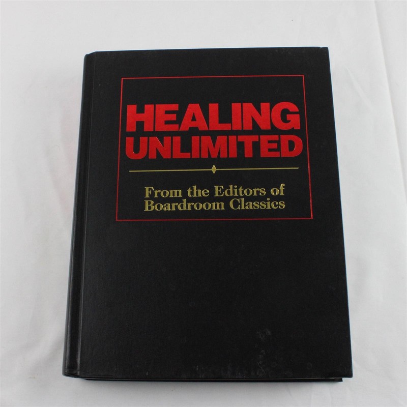 Healing Unlimited Hardcover Book Good Condition Slight Cover Scuffs