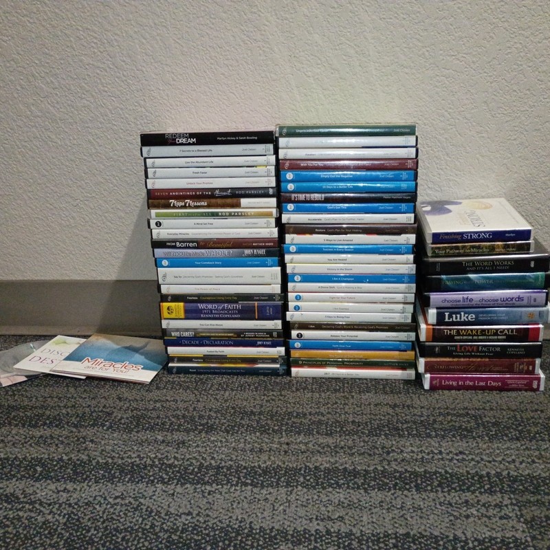 Huge Lot 60+ Religious Christian Teaching CD DVD Sets Sermons Lessons - $1 EACH! gallery