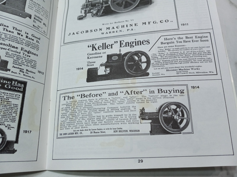 Gasoline Engines 1884 to 1934 168 Engines 75 Companies Alan C. King Paperback gallery