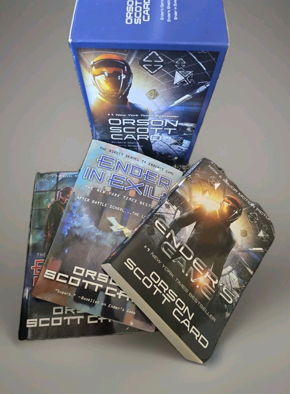 Orson Scott Card Boxed Set Trilogy (Ender’s Game, Ender’s Shadow, Ender in E…