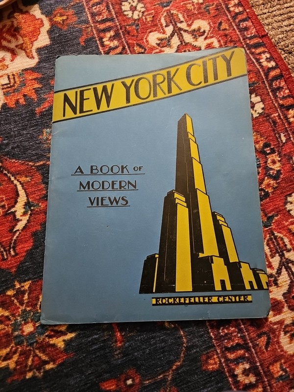 A Book of Modern Views of New York City History Photography 1935 NYC