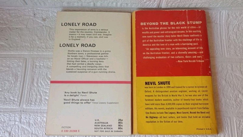 Nevil Shute LOT Of ✨4✨ Adventure Romance Mystery gallery