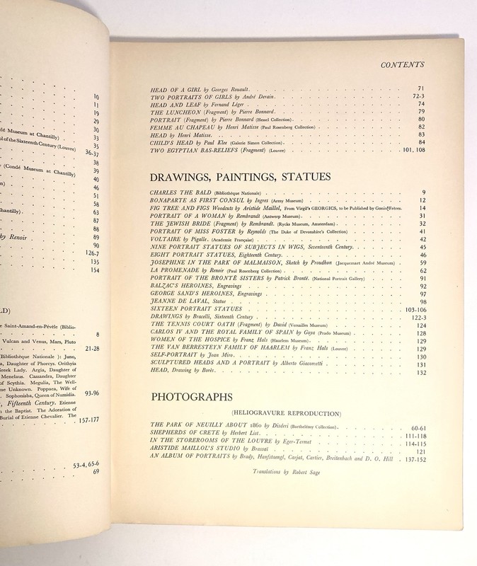 1930s Verve French Review of Art Magazine No 5-6 Typo Helio Litho Paris gallery