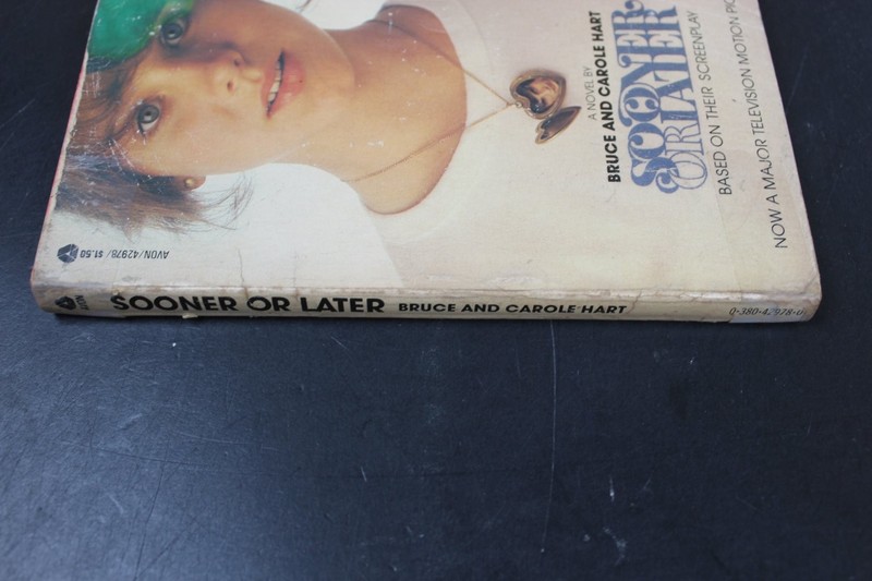 Sooner or Later Bruce & Carole Hart 1978 Sixth Printing TV Movie Tie-In Avon PB gallery