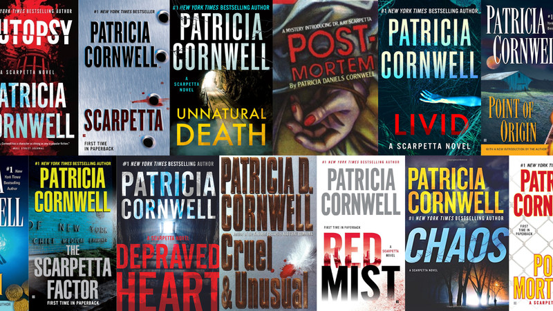 Scarpetta Series 1-29 by Patricia Cornwell + Bonus Cookbook – Complete Set