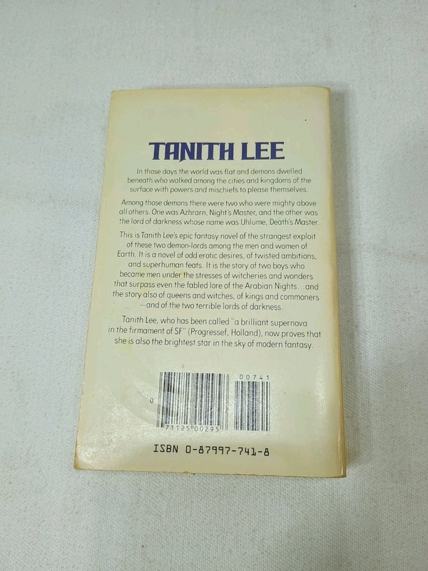 Death's Master Tanith Lee 1979 First Printing Fantasy Novel DAW Books Paperback gallery