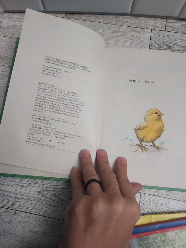 I Can Read Bks.: Little Chick's Big Day by Mary D. Kwitz (1981, Hardcover) gallery