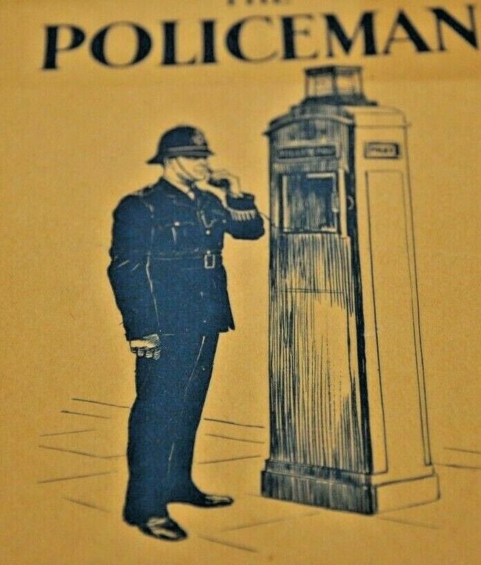 1962 The Policeman People at Work Series 606B Ladybird Book HC England