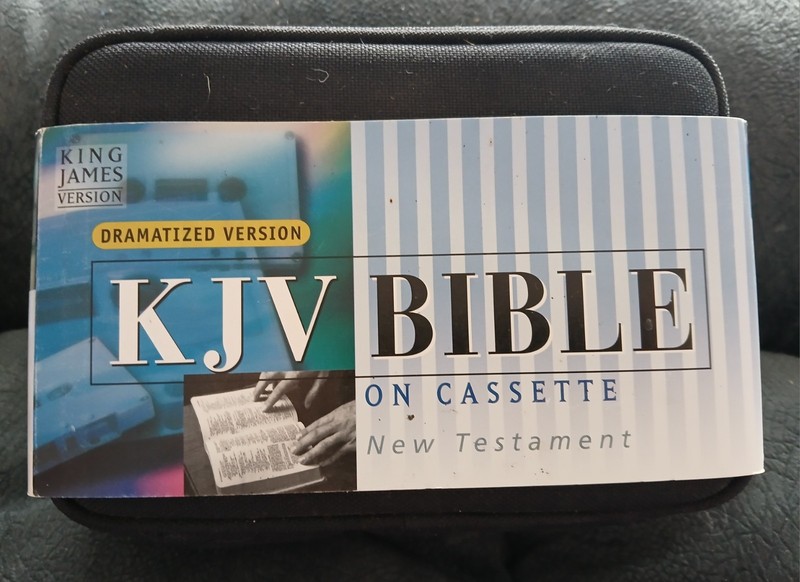 Dramatized Version KJV Bible Cassette-New Testament Narrator: Stephen Johnston