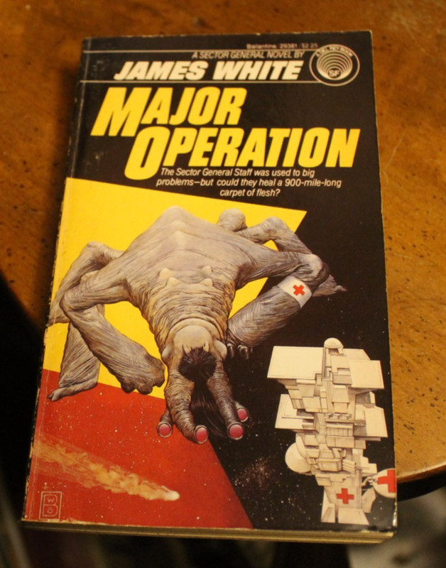 Major Operation ~ James White ~ 1981 Del Rey PB 3PR