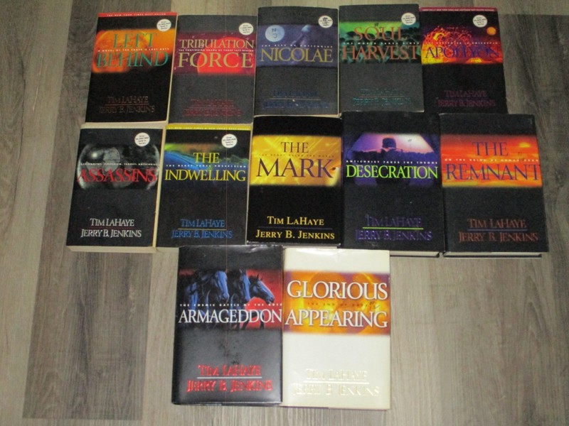 Left Behind Series Complete Set 1-12 5HC 7SC Paperback Books LaHaye Jenkins