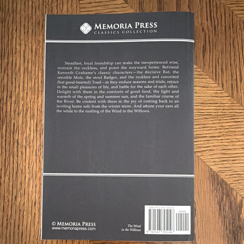 Memoria Press The Wind in the Willows Student Study Guide 2nd Ed 2023 gallery