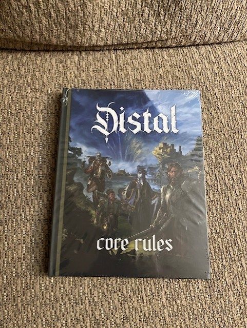 Distal Core Rules Hardcover FACTORY SEALED RPG Role Playing Games