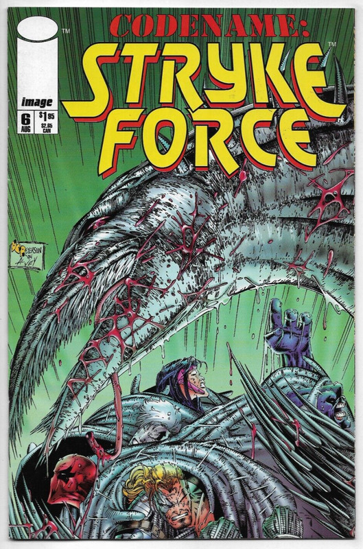 Codename: Stryke Force #6 Image Comics Silvestri Peterson Tan Batt 1994 FN/VFN