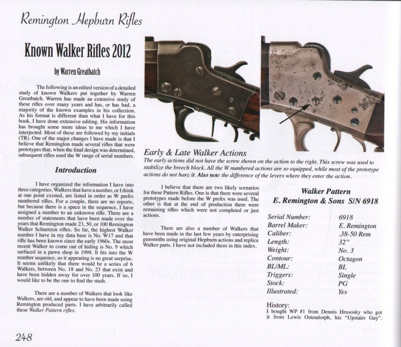 Remington's No. 3 Hepburn by Tom Rowe (2013, Hardcover) - Includes all models gallery
