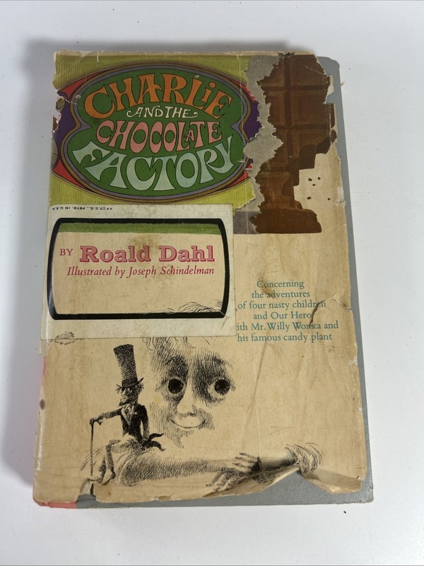 Charlie and the Chocolate Factory Roald Dahl Book Club Junior Deluxe Edition ‘64