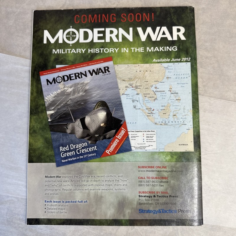 World at War Military History Magazine #24 With Complete War Game - Sedan 1940 gallery
