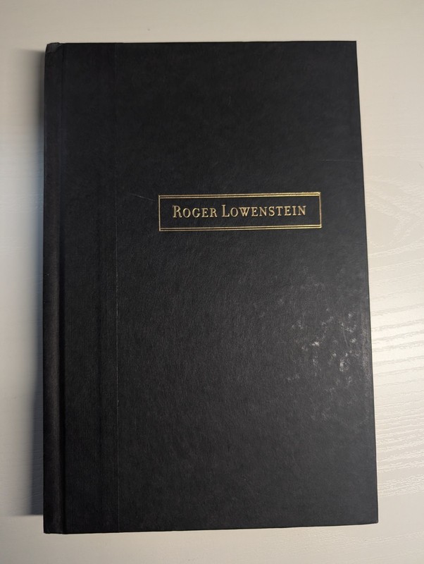 The End of Wall Street by Roger Lowenstein Hardcover The Penguin Press Signed gallery