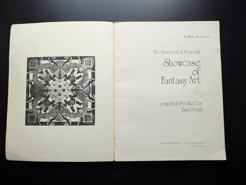 Emil Petaja Fantasy Art Hannes Bok Memorial Showcase first edition illustrated gallery