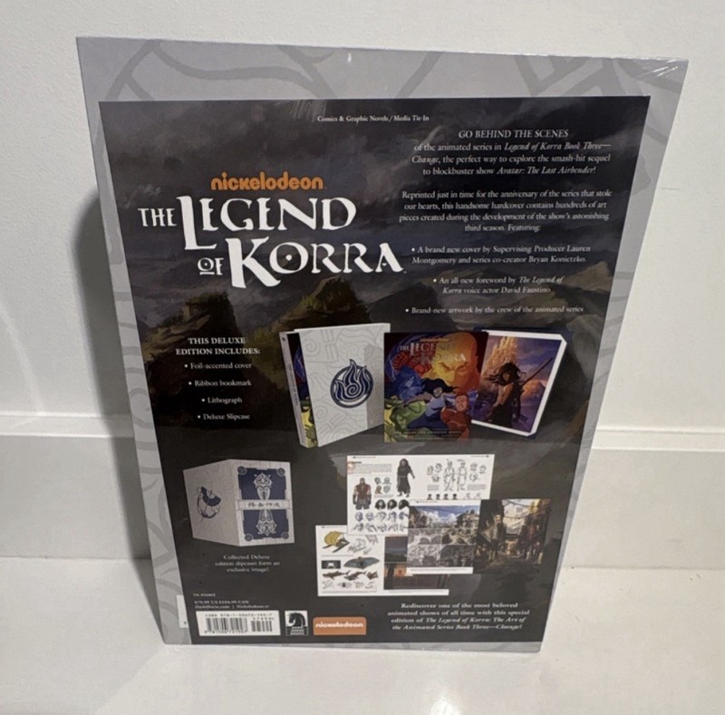 Dark Horse Legend of Korra Art Series Book 3 Change Deluxe Slipcase HC gallery