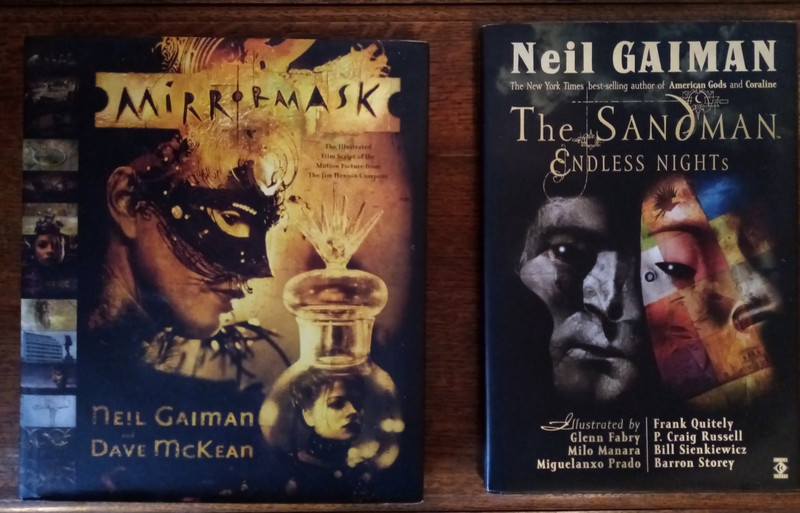 Two Neil Gaiman graphic novels – MirrorMask and The Sandman Endless Nights