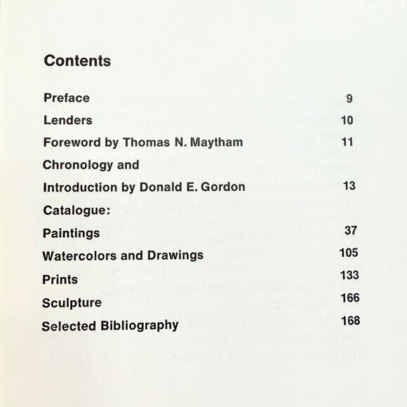 Kirchner Retrospective Exhibition Book By Donald E. Gordon, 174 pages (1969) 1st gallery