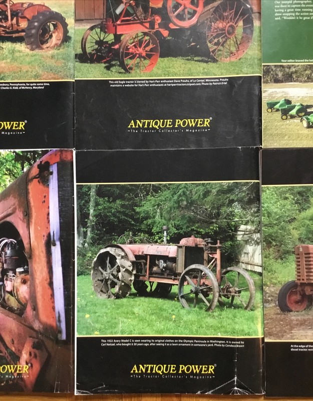 2015 Antique Power Tractor Magazines Complete Year 6 Issues John Deere Rumely gallery