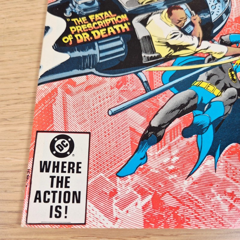 Detective Comics #512 The Fatal Prescription of Doctor Death Mar 1982 Comic Book gallery