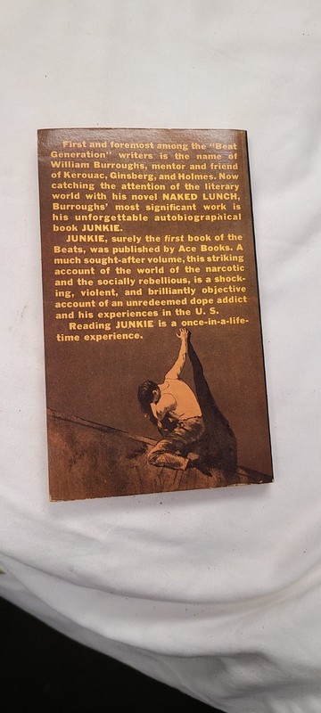 1953 JUNKIE by William Burroughs Paperback Back Ace Star K-202 gallery