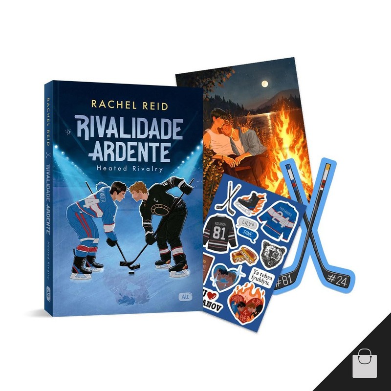 Heated Rivalry Book Rachel Reid Exclusive Limited Brazilian Deluxe Ed – In Stock