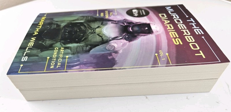 The Murderbot Diaries Vol 1 and 2 Author Martha Wells - Very Good! Paperback gallery