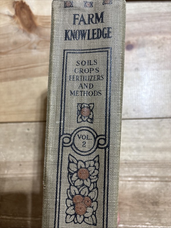 Farm Knowledge by E. L. D. Seymour (1918 4-Volume Set Hardcovers) gallery