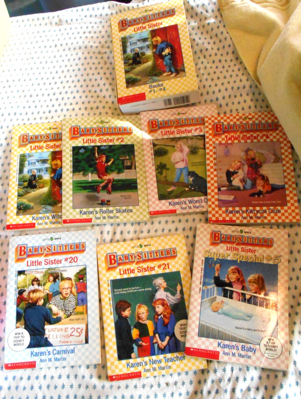 Baby Sitters Little Sister 7 Book Lot – PB – #1, 2, 3, 4. in Sleeve and 5, 20 21