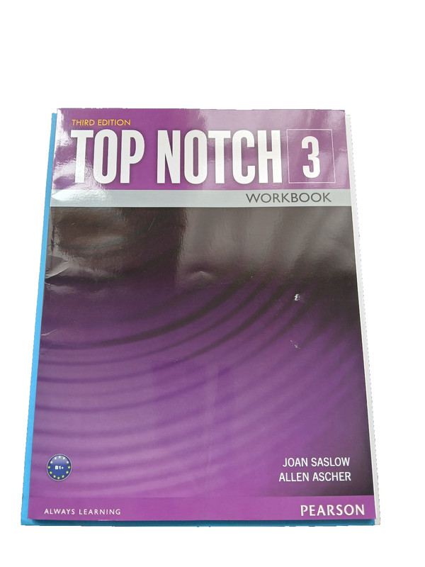 Top Notch 3 Workbook – Paperback By Saslow, Joan –