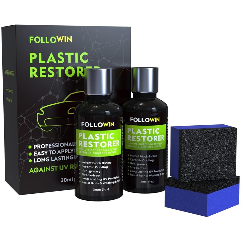 Professional Black Plastic Restorer – 60ml