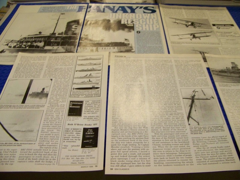 USS PANAY «PANAY’S UNKOWN RESCUE SHIP»…HISTORY/PHOTOS/DETAILS..RARE! (517NN)